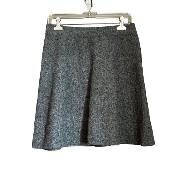 Tahari grey wool blend knit skirt. Size small - Picture 1 of 8